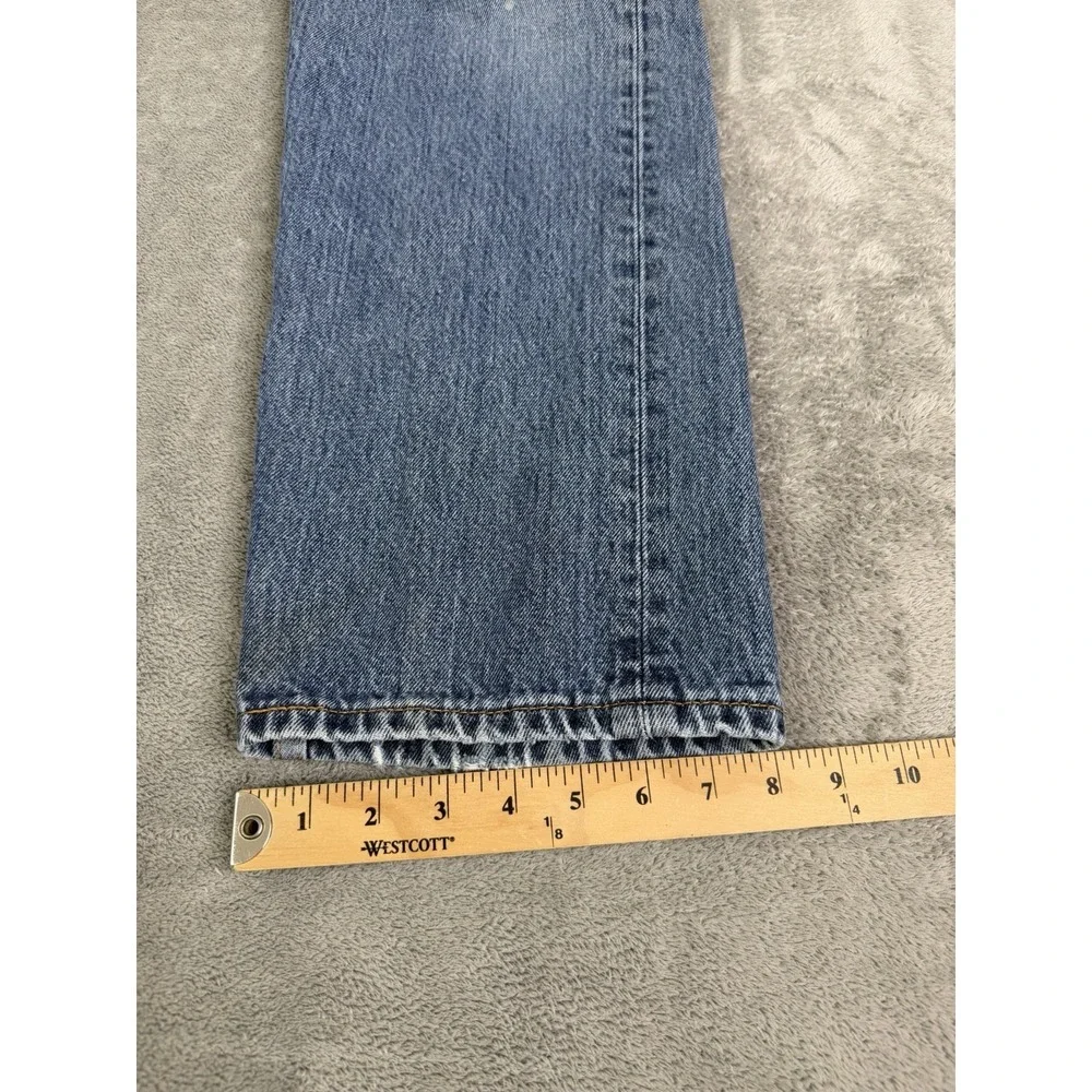 Levi's 505 Regular Fit Straight Jeans Men's Size 36X30 Blue